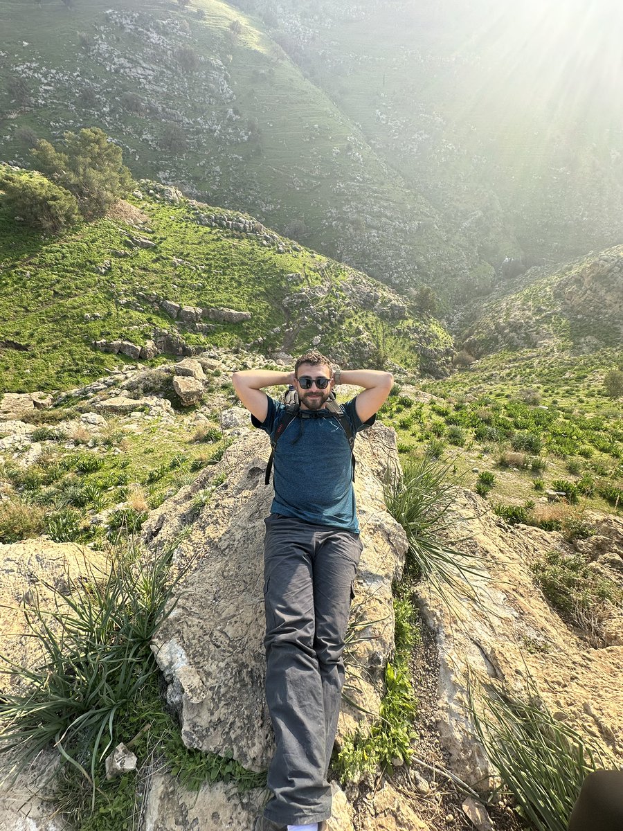 صور خلال مسارنا اليوم 
📍كهف السيد المسيح - بيلا طبقة فحل 
طول المسار 9km 
الصعوبة : سهل لمتوسط