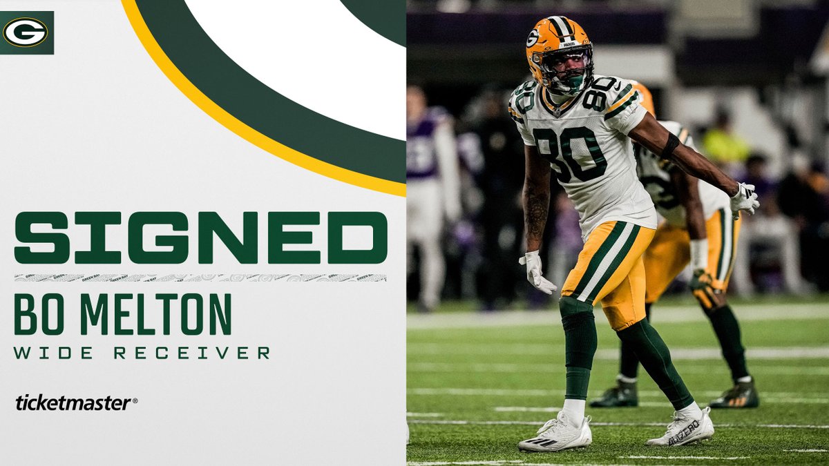 #Packers sign WR Bo Melton & make additional roster moves. 📰: pckrs.com/vj69y291