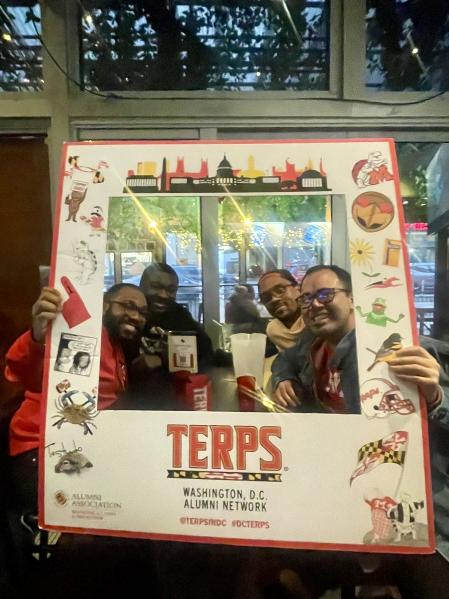 TerpsinDC's tweet photo. Fantastic turnout of #DCTerps at @louscitybar for our Music City Bowl watch party, and amazing win by @CoachLocks and @TerpsFootball — what a great way to close out the year! Cheers to more wins in 2024 🐢. M-A-R-Y-L-A-N-D, Maryland will win! #goterps
@Maryland_Alumni https://t.co/EIoiinGkM8