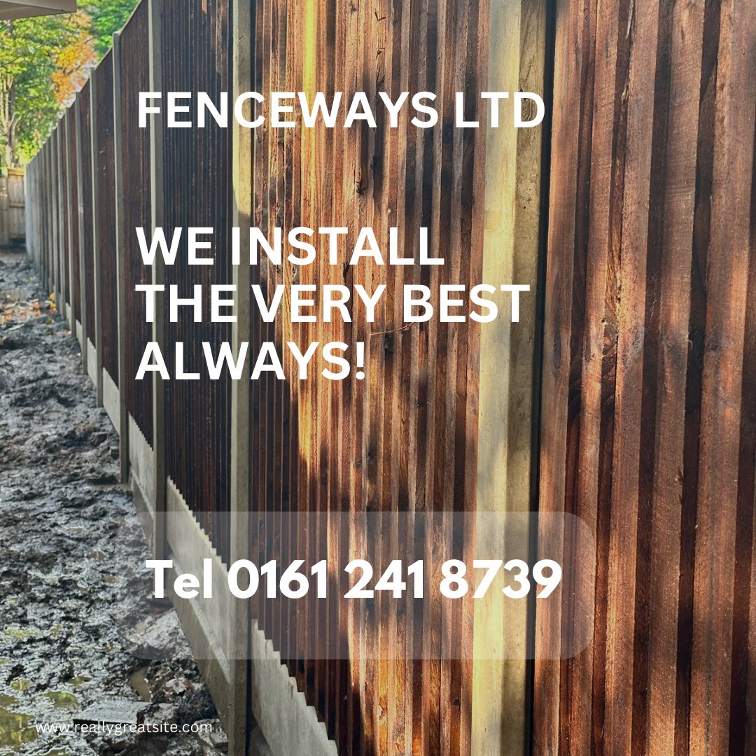 Start the New year with our Fencing project Winter deals ! Gates & Fencing supplied and installed with professionalism and perfection ! Contact us 0161 241 8739 #stockport #heatonmoor #theheatons #salford #cheshire #manchester #fencingcontractors #chorlton #sale #didsbury #