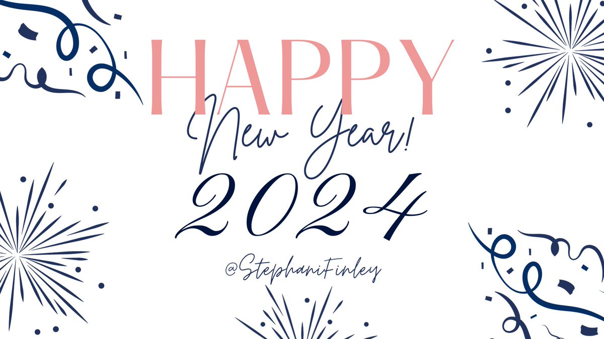 StephaniFinley's tweet image. 2024 
New Year
New Month
New Week
New Day
New Opportunities...BETTER YOU!

Wishing you a year of impactful #Leadership, unprecedented growth, and breakthrough results.

Keep Moving Forward.... Your Leadership is needed!

#2024
#HappyNewYear
#MondayThoughts