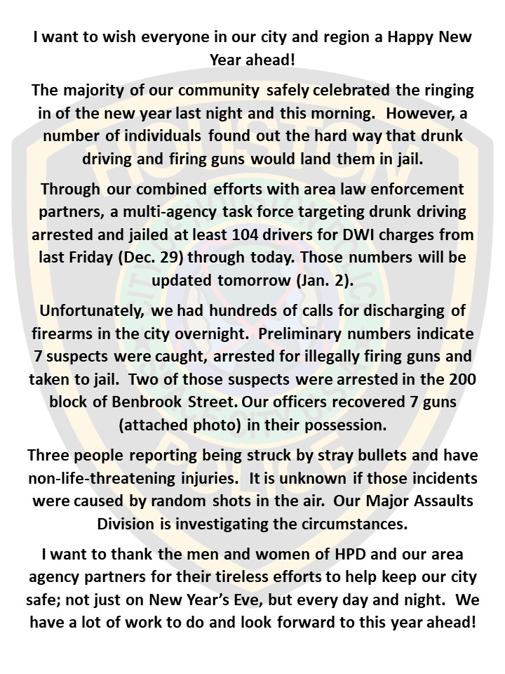 Houston Police tweet media