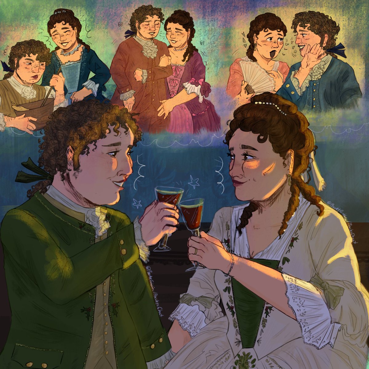 peachysghost's tweet photo. One Delight After Another!🥂
Happy New Years everyone, first illustration of 2024 of Isaac and Beatrice the bffs forever<3

[#CBSGhosts #GhostsCBS #LetsGhost #Welcome2Woodstone #cbsghostsfanart #ghostscbsfanart isaac higgintoot beatrice higgintoot fanart art ] https://t.co/FcHzL1ChLH