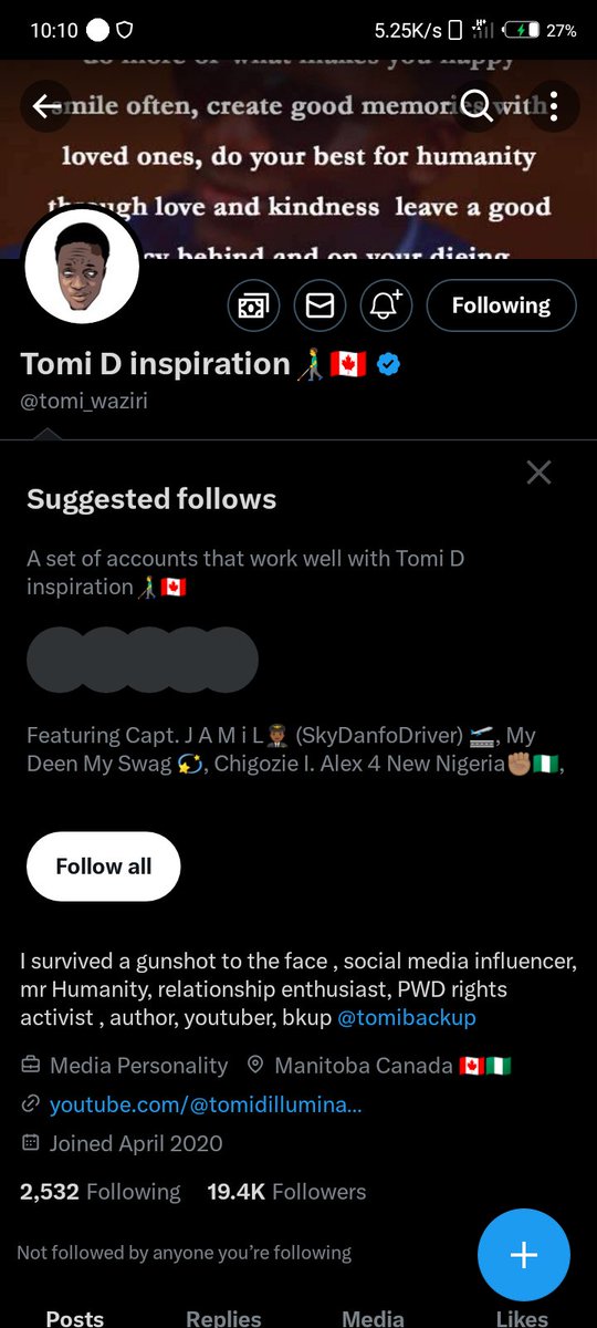 Whyte_sheriff's tweet photo. @OfficialJoel4_ @tomi_waziri @Iam_Bobbyblack Done https://t.co/XF68dnnHRA