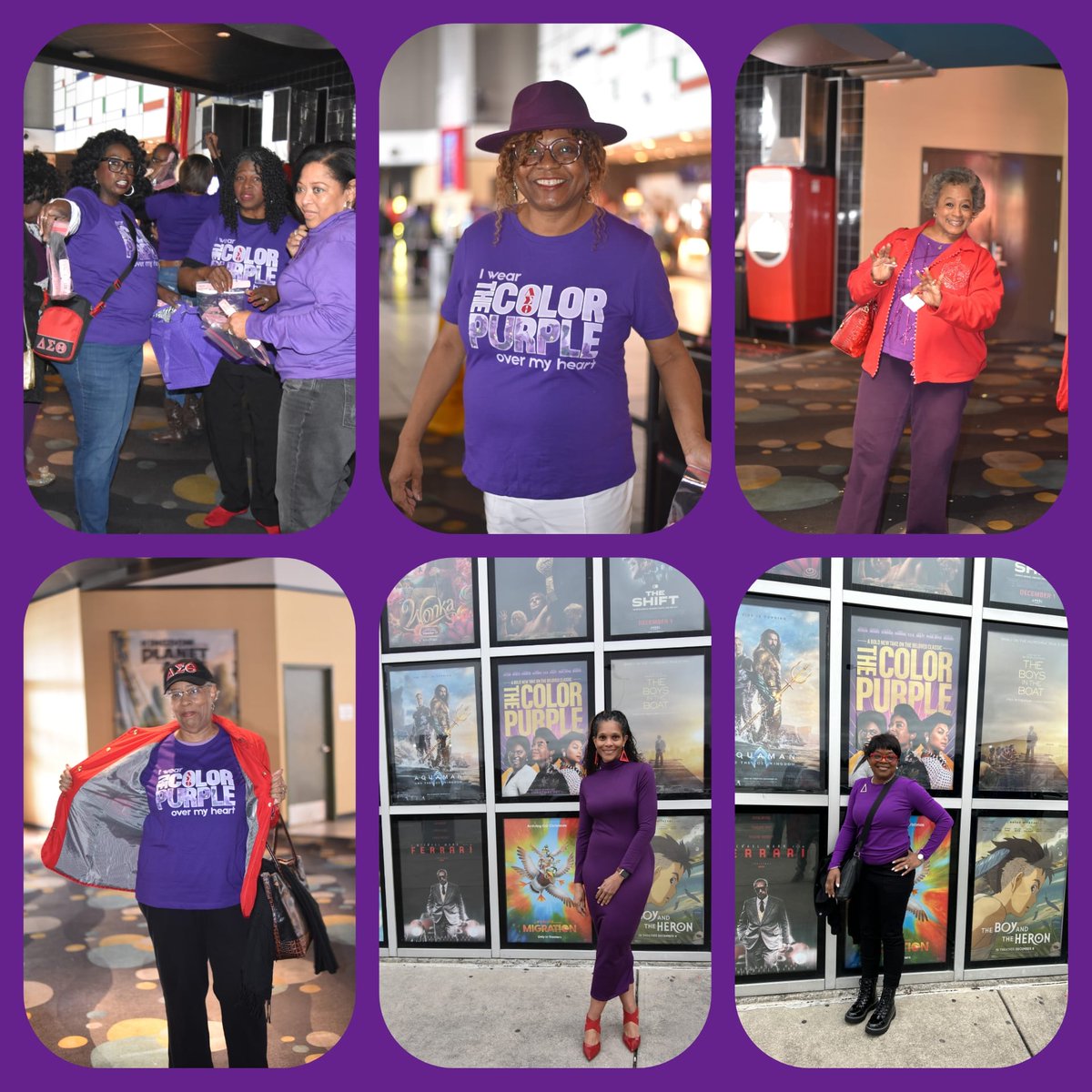 The Chattanooga Alumnae Chapter, along with family and friends, enjoyed watching The Color Purple! Special thanks to our Arts and Letters Committee for organizing this successful Delta Red Carpet Event! 📷
#DST1913 #SRDST #TheColorPurple #DeltaRedCarpet #ArtsandLetters