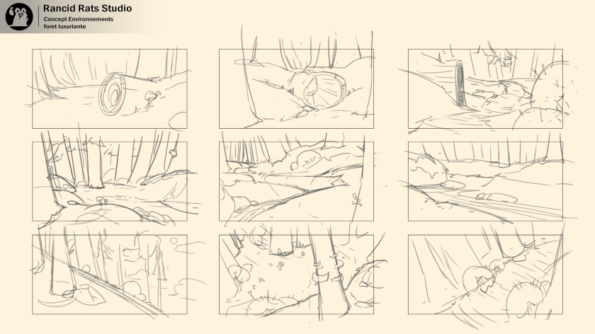 StudioRatelots's tweet photo. These are more explorations for the different locations Dhed would go through! Theses are early general explorations for the forest looks!
Artists are tagged in the slides! (Français en thread)
1,2,3: @guillm_art https://t.co/MXH0ACAnoa