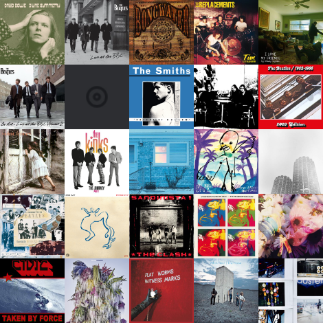 Glenn_Boothe's tweet photo. And here are my top albums (with the image missing for Elvis Costello's The Juliet Letters for some reason.) https://t.co/RgCAtFEdiI