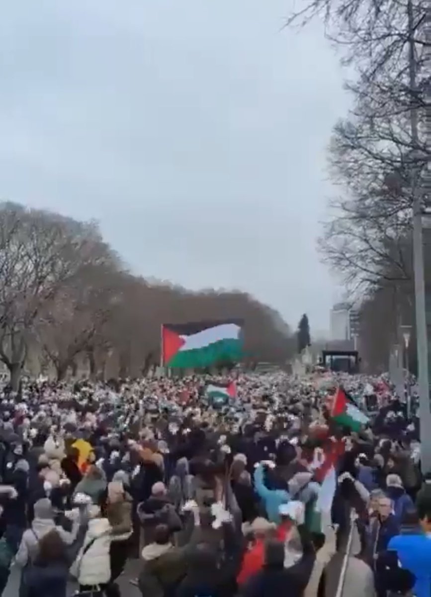 Thank you America, Germany, Türkiye, Yemen, London, Ireland, Scotland, France, Spain, Japan, South Korea, Jordan, South Africa, Australia, Canada, and beyond.

Don’t stop talking about Gaza in 2024.