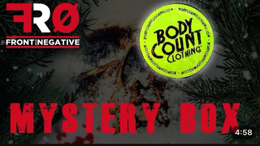 TheSuicidefoxx's tweet image. The last 3 unboxing videos of 2023! Watch as I unbox mystery swag boxes from @47 @FindlayHats and Body Count Clothing. See if I got some cool items to close out 2023 with or a bunch of regrettable purchases. 

#frontrownegative #unboxing 

youtu.be/TAjM8N53VX4?si…