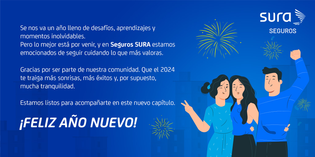 Feliz año nuevo!🎉

Que este 2024 esté lleno de éxitos, alegrías y grandes momentos.💙
