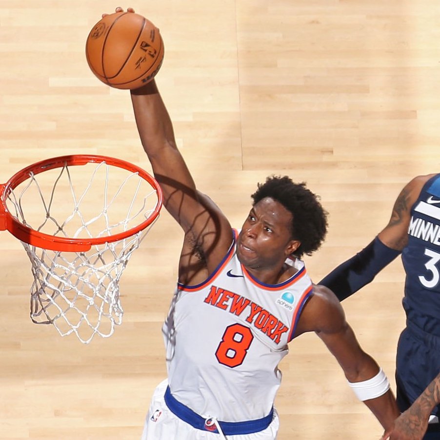 NBA_NewYork's tweet photo. OG Anunoby's Knicks debut:
17 points
7-12 shooting
3-6 three
6 rebounds
3 offensive
1 steal
+19 https://t.co/M4jgTWyW4z