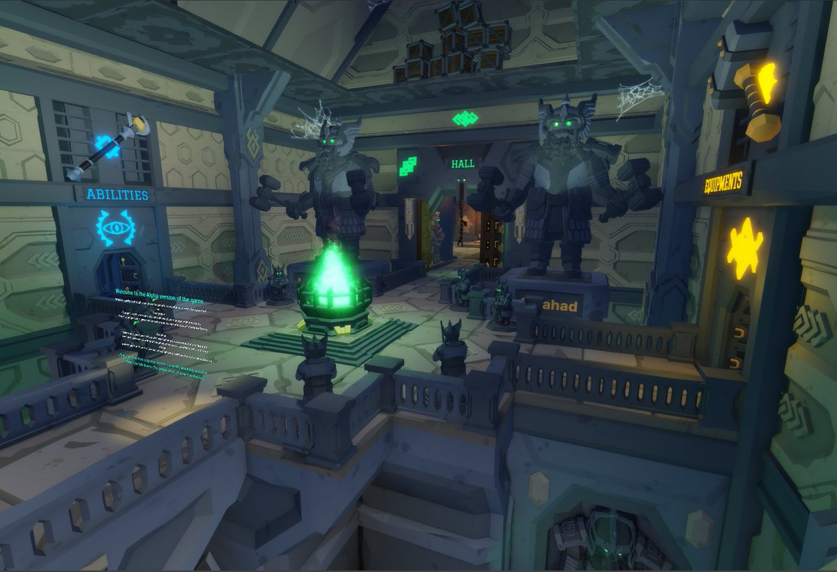 RiedgersGroup's tweet photo. ⚒️ Lobby ⚒️

Lobby, where players will spawn, is now ready with 3 entrances to different rooms and main bridge to duel arenas. ⚔️

For more info, join our discord: https://t.co/Oo2xbRySn6 

#ROBLOX #Sneakpeak #robloxart #RobloxDevs https://t.co/mgc4dYQtH0