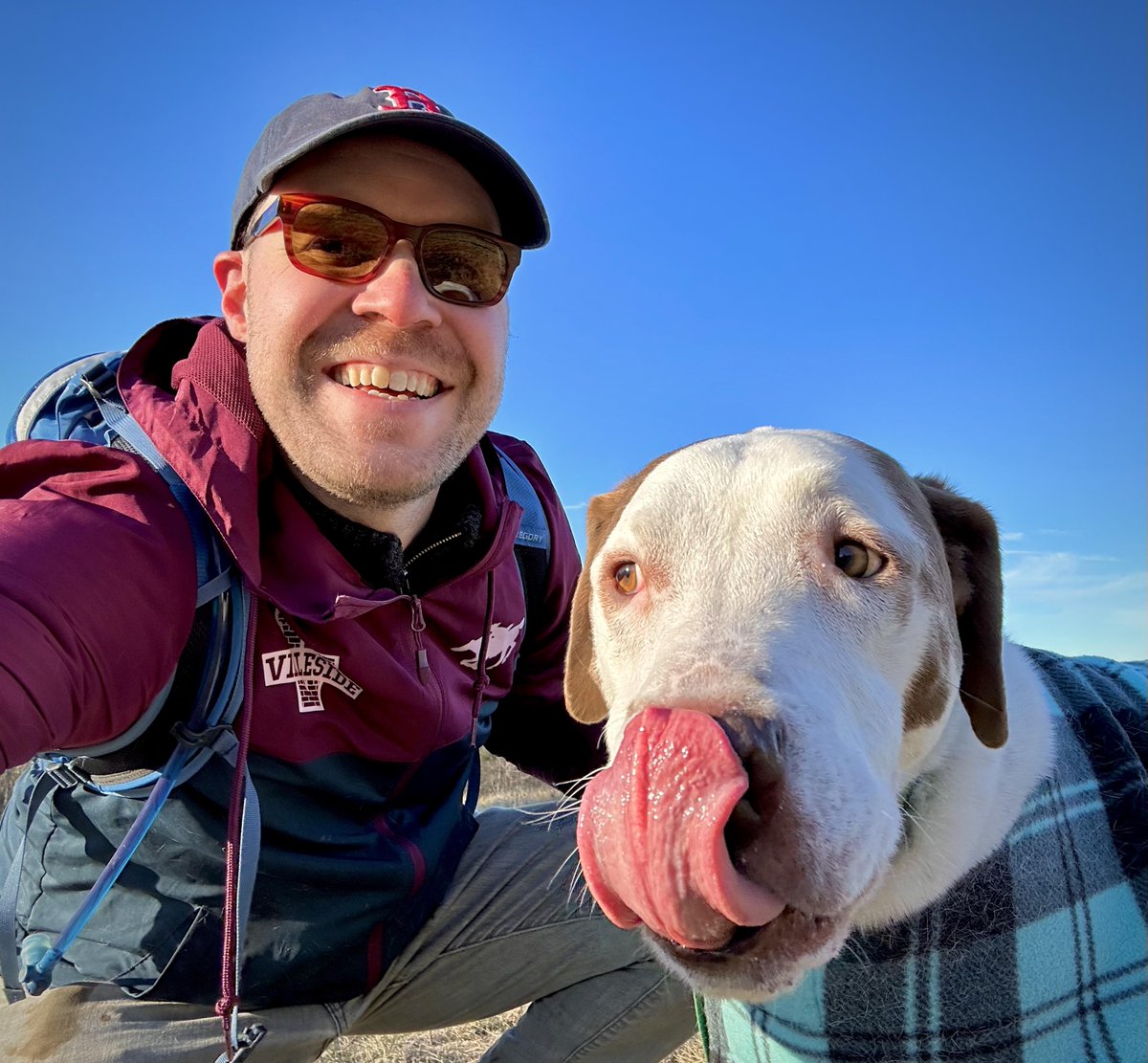 First hike of 2024! Took Arnold out to Fruitlands Museum in Harvard and met my dad there for a muddy 2.5-mile circuit. Starting the year strong!