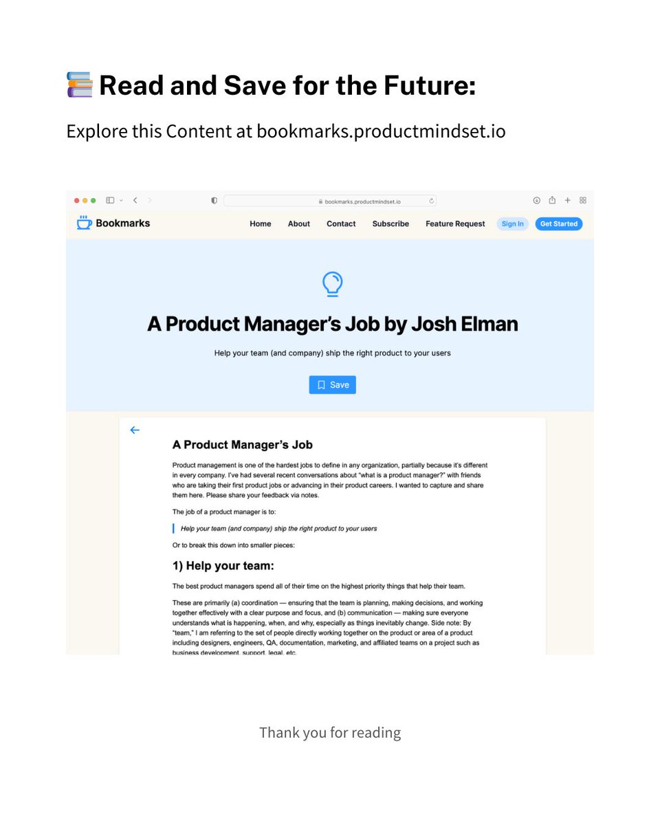 Product Mindset tweet media