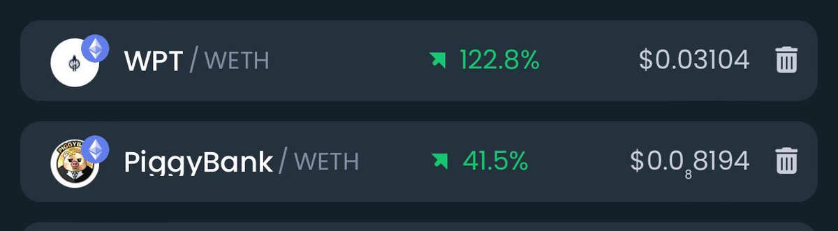 CryptoFlow101's tweet photo. Happy to see that our hard work &amp; dedication is getting noticed. Even our meme token @PiggyBankETH is making some moves. Check @WPT_Investing  out and if you have any questions we are here. BNB Bridge completed ✔️ Credit Card Processing Partnership ✔️ Revenue Share ✔️&amp; much more https://t.co/qG8eUFArh3