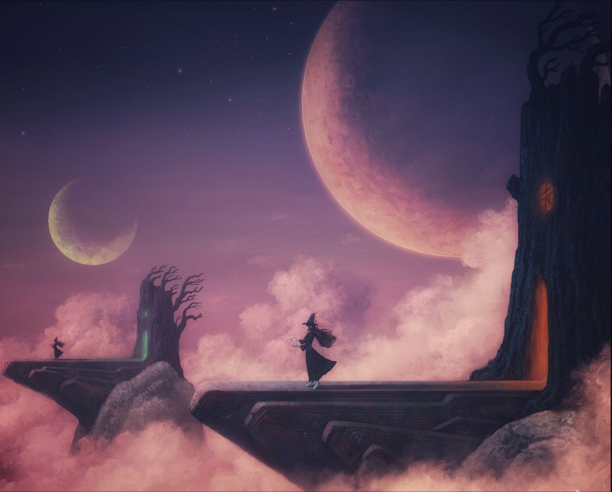 opensea.io/assets/matic/0… This is the first work of the new NFT's Mystery series
#NewListing #NFTs #moon #MoonlightMystique #witch