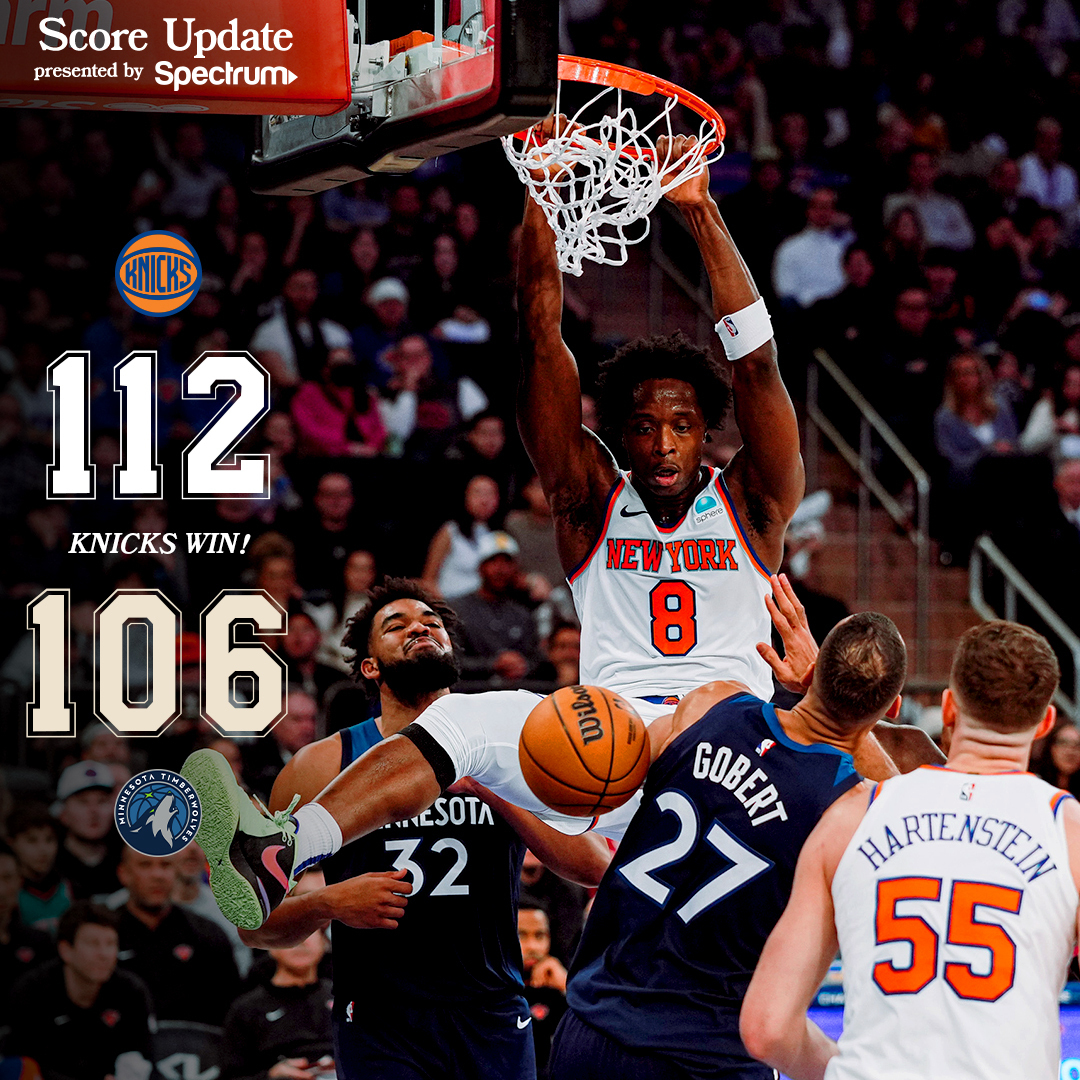 nyknicks's tweet photo. Starting 2024 with a DUB ‼️ https://t.co/joP5hTQrn2