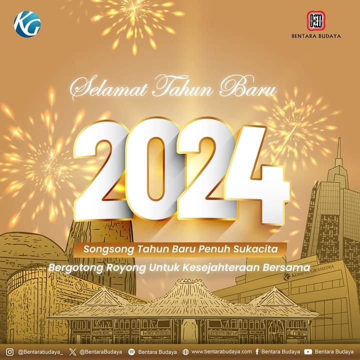 𝕊𝕖𝕝𝕒𝕞𝕒𝕥 𝕋𝕒𝕙𝕦𝕟 𝔹𝕒𝕣𝕦 𝟚𝟘𝟚𝟜 ‼️🎉

Halo #𝘚𝘢𝘩𝘢𝘣𝘢𝘵𝘉𝘦𝘯𝘵𝘢𝘳𝘢 🥳
Tetap dengan harapan serta mimpi yang menyala, mari kita merangkul kesempatan, mengejar impian, serta membangun kisah berkilauan untuk masa depan yang penuh kebahagiaan dan kesuksesan 🤗