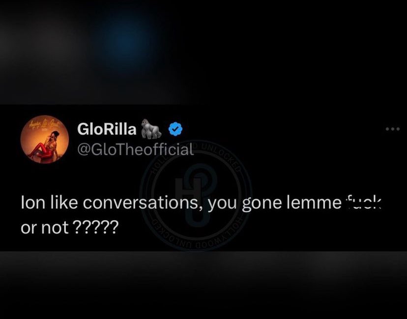 BoyOfficial9's tweet photo. #Glorilla speakin wisdom 😅

Is  she FBA ?
#Fbatwitter #rap https://t.co/aaOE6die5J