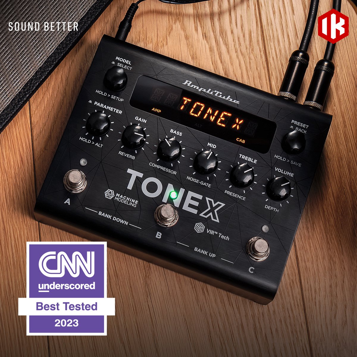 .@CNNUnderscored has published its roundup of the latest guitar amp simulators and TONEX Pedal stands out for the most authentic, 'almost spooky' accurate tones. bit.ly/cnntonexpedal