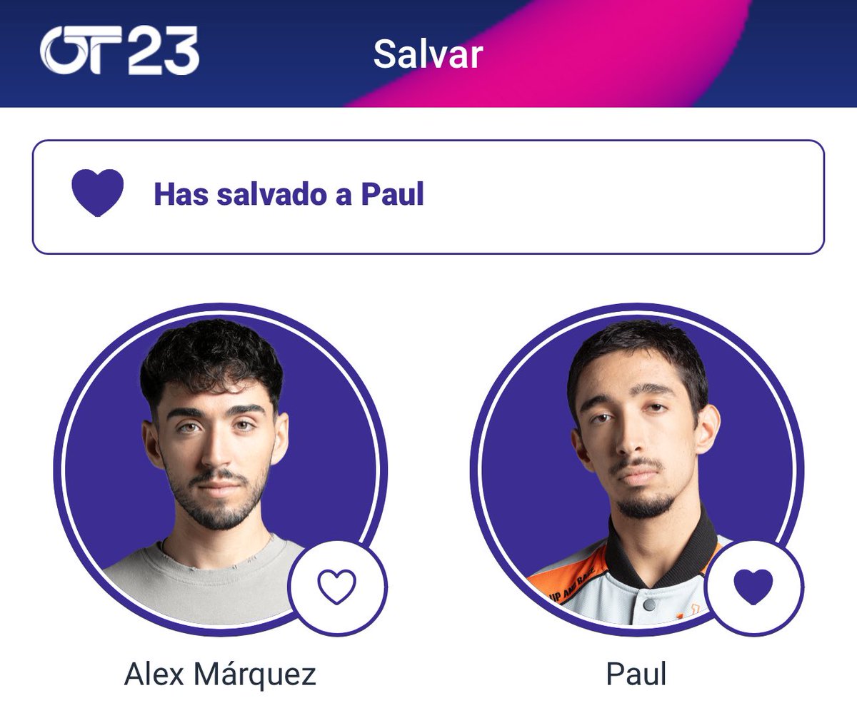 oscaarfont's tweet photo. buenas noches 💋 #OTGala5 https://t.co/k23n9xUu0Q