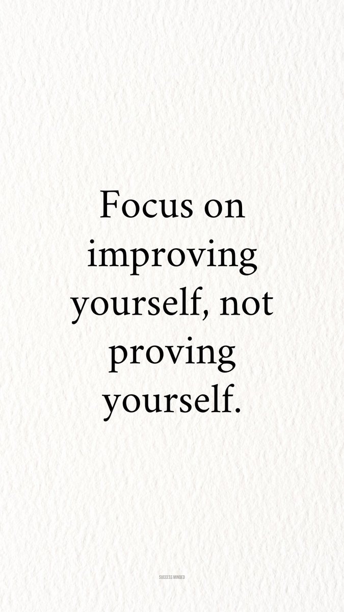 _SuccessMinded_'s tweet photo. Improve yourself. https://t.co/AxlSOHmImL