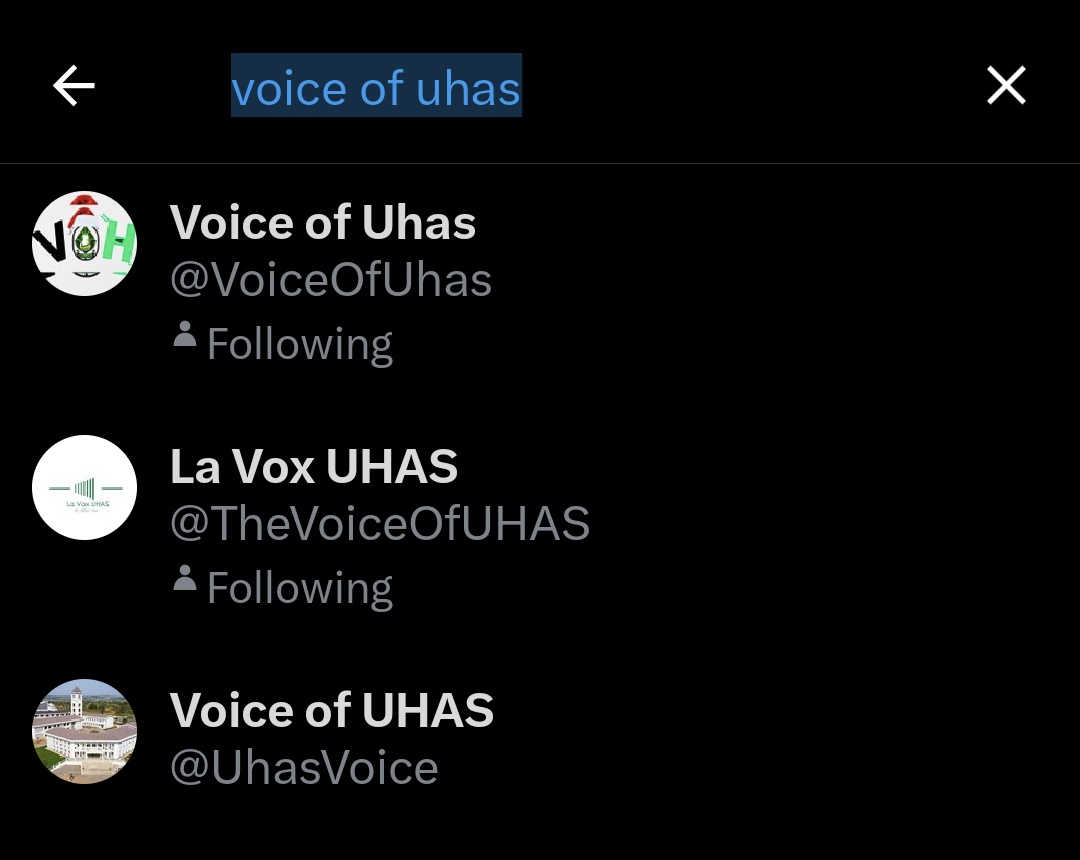 @gambimbsuhas @TheVoiceOfUHAS @GHABSA_UG @GHABSA_UCC @UHASbiomeds @uhasbasetv So which is which?