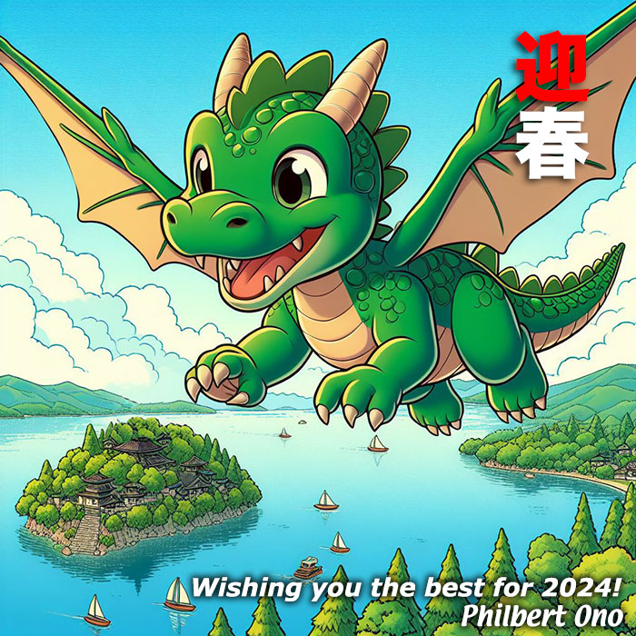 ShigaHeadlines's tweet photo. 🎍Happy 2024! Wishing you a safe and healthy new year. Sad about the Noto earthquake. Fortunately, the nuclear power plants in Fukui are okay. Prayers for those affected. (Image is AI-generated.) https://t.co/ZjhdgUL9CI