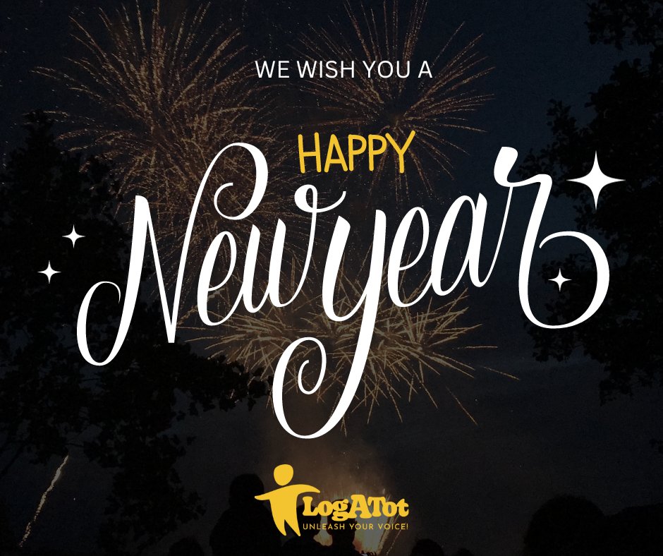 LogATotListens's tweet photo. We wish you all a safe, healthy and prosperous new year! https://t.co/FdiSYo50fK