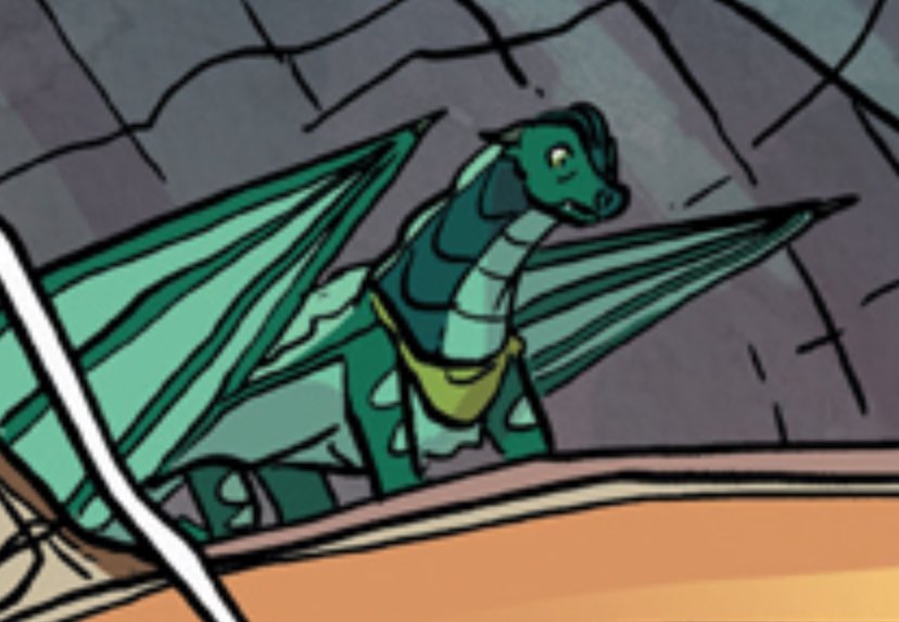 shrimpoabuse's tweet photo. graphic novel turtle just looks like a sad wet dog its my favourite thing ever
#wingsoffire
#turtlewof https://t.co/xgZ7KlUv4m