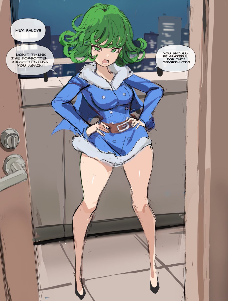 Tatsumaki won't take No for an answer 