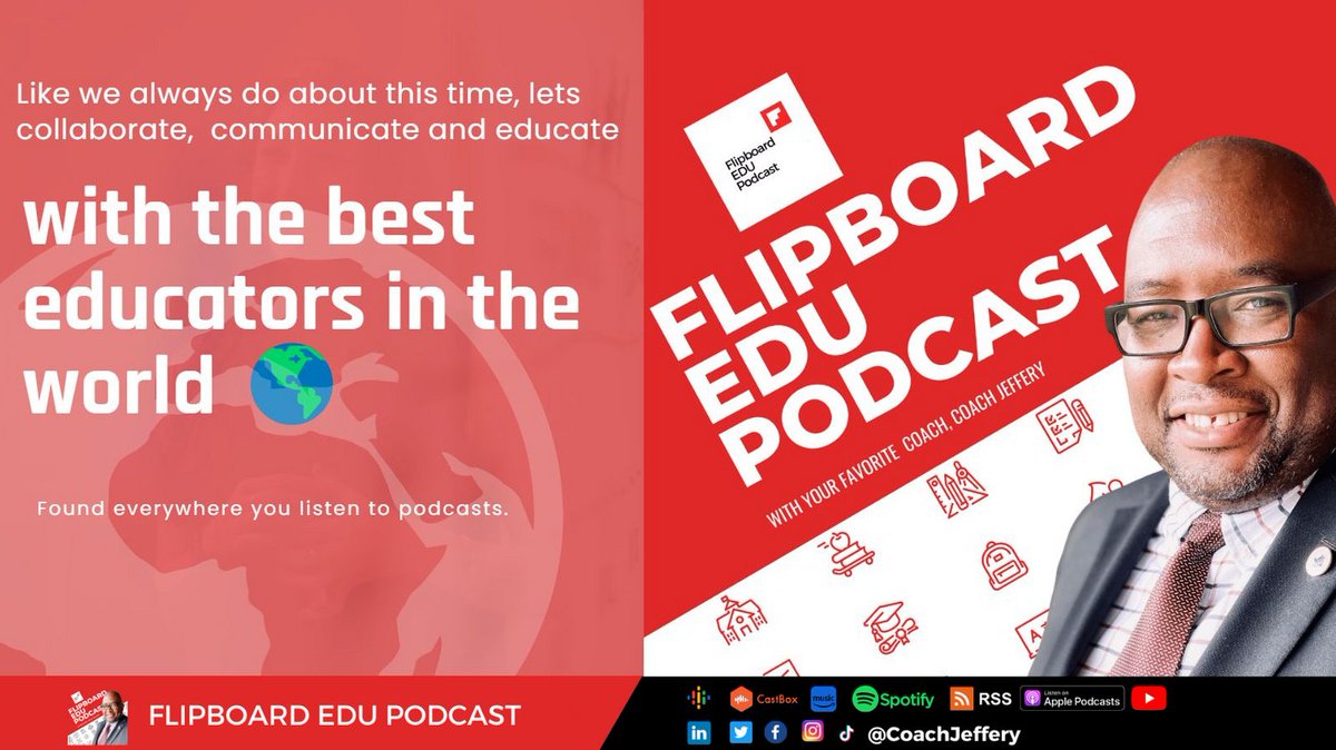 I am looking forward to the shows and guests lined up for 2024! 

#Podcast #teacher ##FlipEDU #Principal #edchat #NewYear2024