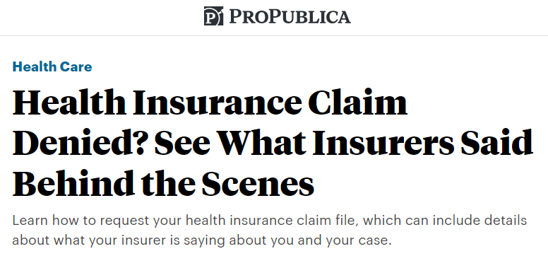 mickytripathi1's tweet image. With some evidence that claims denials are growing, seems like patients would really benefit from a #FHIR API for "claims files" to complement the medical record and claims APIs that they're already entitled to.

projects.propublica.org/claimfile/?utm…