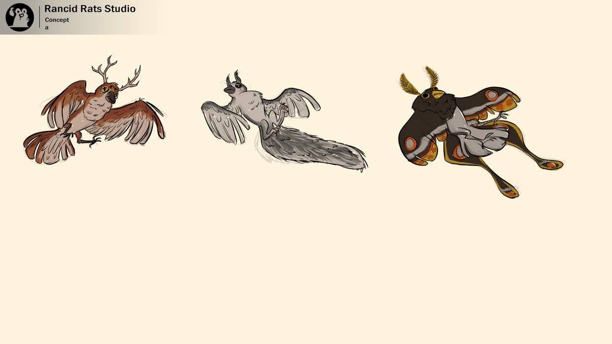 StudioRatelots's tweet photo. These are some monster designs! Even some that weren’t used in the movie! (Français en thread)
1: @c0mink2 2: @/quirky_handsome_thief (instagram) 3: @keiidakamya 4: @/jeremy_cote_denis
#characterdesign #monsterdesign #conceptart https://t.co/I02QNkObF0
