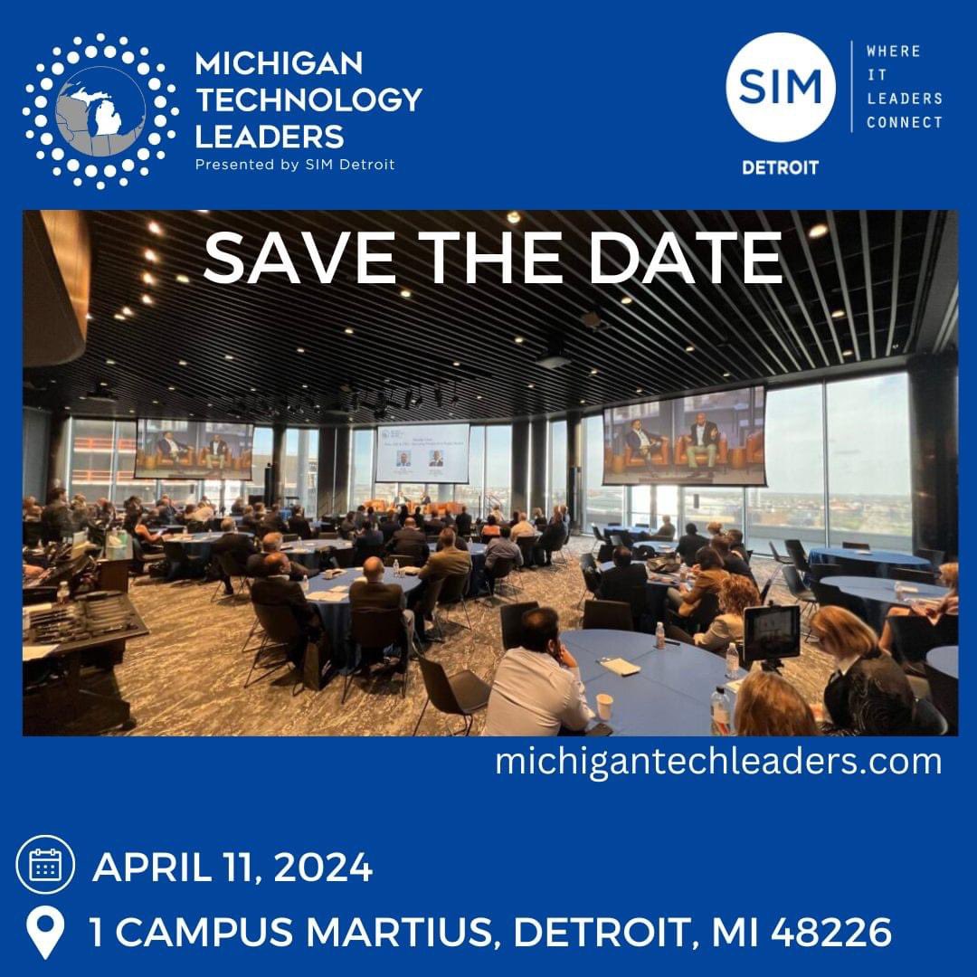 SIMDetroit's tweet photo. We’ve opened #2024 #sponsorship opportunities for https://t.co/cwB43uIHyu, w/ 70 local #ITLeaders involved in organizing; it’s the place to be; ➕ all net proceeds go to local #nonprofit &amp; #STEM #charities! 🏆#leanin #Ifnotusthenwho https://t.co/l1dqv6UuuB