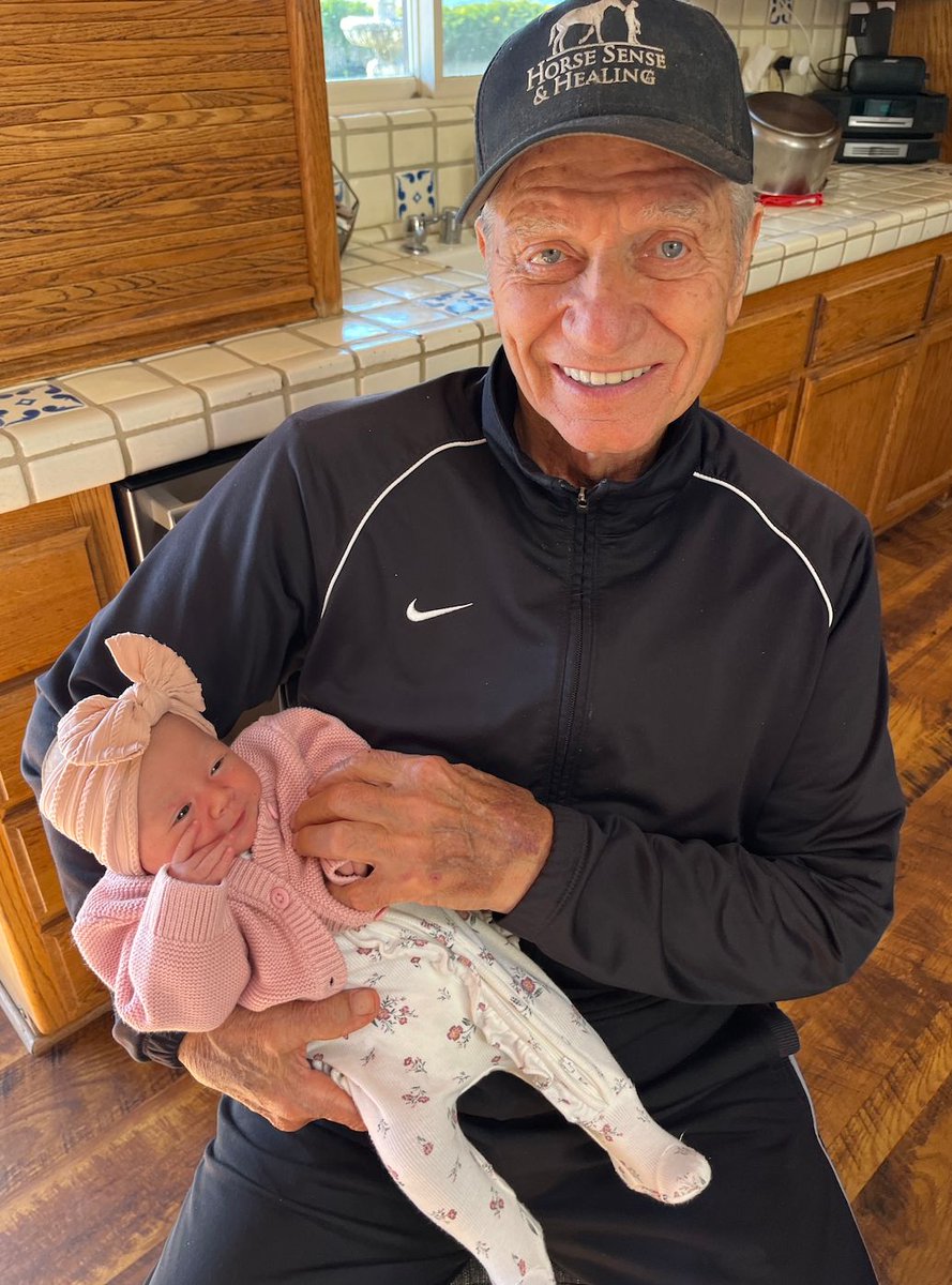 Happy New Year! Grandchildren are special, but your first great grandchild is a miracle. Hope you're looking forward to 2024 as much as I am! ~ Monty 👉 Join the 'Ask Monty' weekly e-newsletter to receive special stories from Monty each week. montyroberts.com/ask-monty/