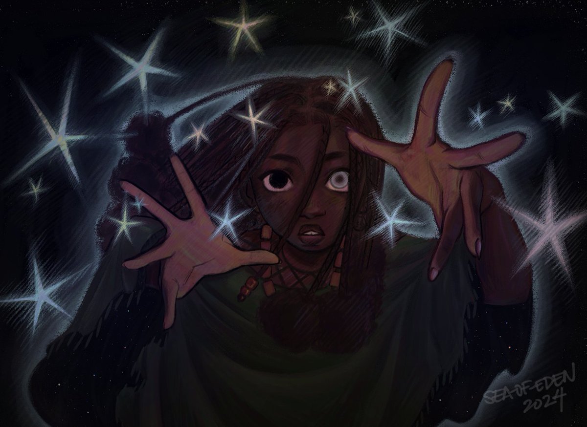 sea_of_eden_'s tweet image. first day of 2024 and also Chioma's birthday!! hope everyone is having a good new year ^^ #ocs