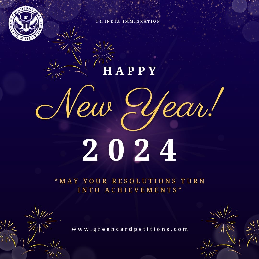 'Happy New Year 2024' We Wish You All Prosperity, Joy, and Success This New Year. #newyearparty

#visainterview #VisaFacts #ImmigrationMyths #VisaTips #VisaInfo #VisaSuccess #VisaApproved #ImmigrationSuccess #VisaGranted #ImmigrantSuccess #USImmigration #FamilyBasedImmigration