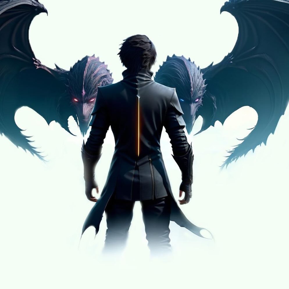 ⭐️ Ascension Day 1 ⭐️
AI helped me hit the deadline today, the first day. 😮‍💨

The AI situation is crazy and I understand the artists who are hurt by it. Don’t worry human artists, you’re gonna be heroes! Teachers! Legends! 

Art is limitless.
Now, to do some manual artwork.