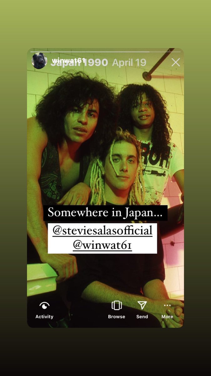 StevieSalas's tweet photo. My first power trip 1990 Winston and CJ and I toured the world that year rocking alot of amazing people. Recently Winston and I are working with @MC5alive but if we could find CJ maybe we could go play that first record again. @StevieSalas #steviesalascolorcode https://t.co/oz6CHZhb8v