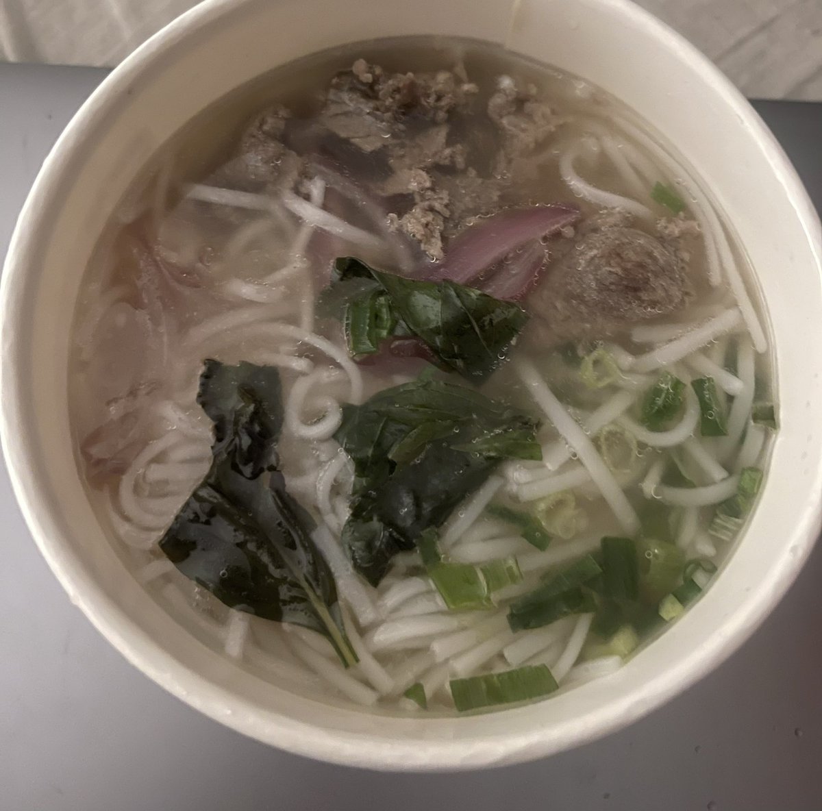 Sick boy dinner 🤧

<a href="/7ElevenHawaii/">7-Eleven Hawaiʻi</a> hands down best Pho in Hawai‘i. 😋