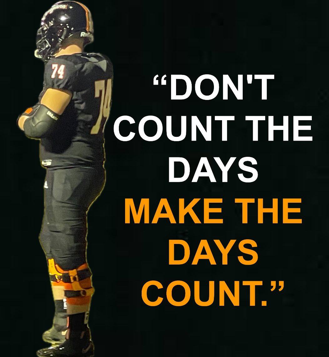 Looking forward to 2024 and the challenges ahead.  Strength and conditioning and offseason training to help me get to the next level.

6’5 270 lbs
3.7 GPA
OT
<a href="/LeverageLineman/">Leverage Lineman Training</a>
<a href="/CoachPetey66/">Coach Peterson</a>
<a href="/MTCSFB/">MTCS Football</a>
<a href="/MTCSAthletics/">MTCS Athletics</a>
<a href="/NatlPlaymkrsAca/">NatlPlaymkersAcademy</a>
#classof2027
#offensivetackle