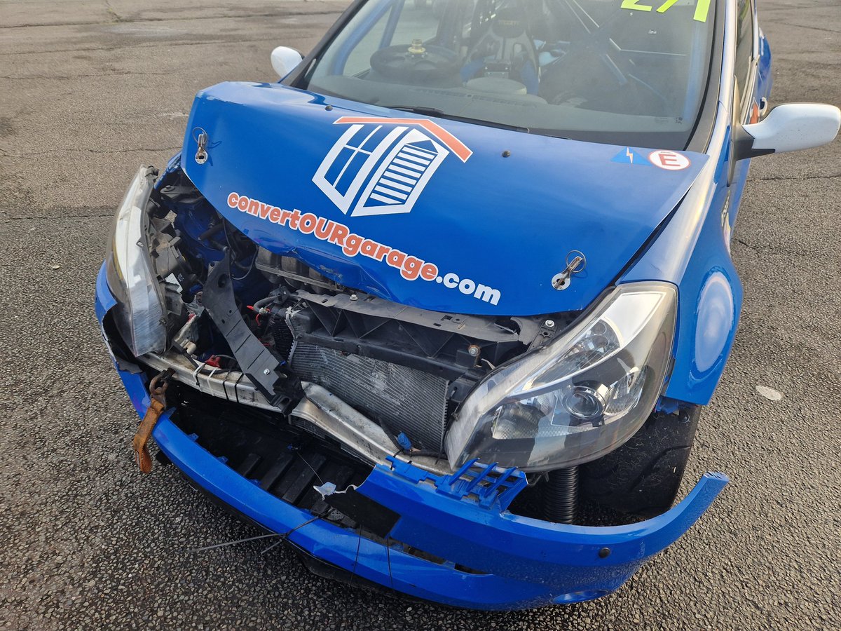 The car and the driver both came out of Donington Clubsport Trophy  a bit second hand in September, after being caught in a pile up at Redgate. I have fully recovered from foot injury I suffered and back in gym now, car will also be repaired in coming months.