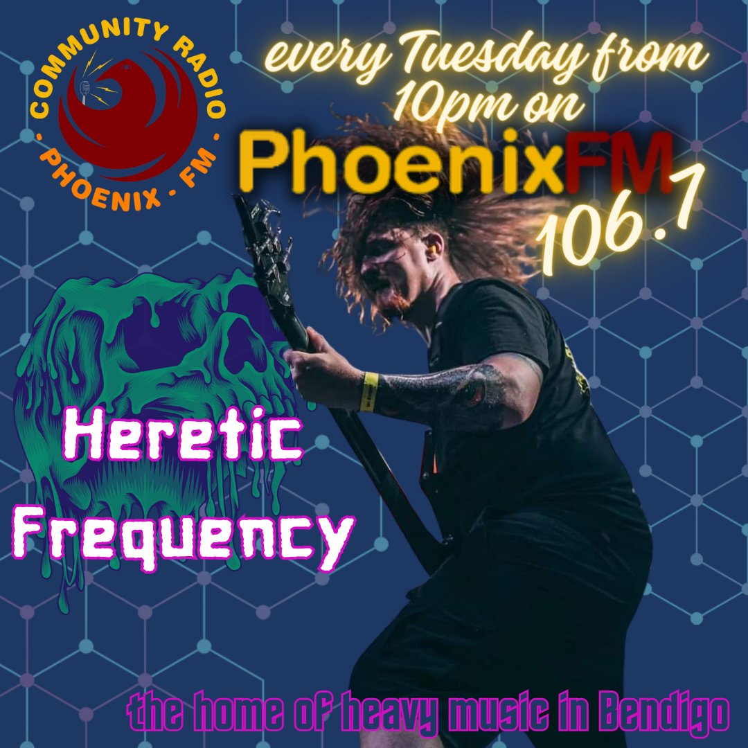 Heretic Frequency (@hereticfrqncy) on Twitter photo Tonight's show will feature #VoidMatter (pictured), <a href="/twelveyearsband/">Twelve Years Today 🇨🇦</a>, <a href="/Dichroma2/">Dichroma</a>, @StageDiveScotty (7xDriven), <a href="/ABREACT_hc/">ABREACT</a>, <a href="/flyleafmusic/">FLYLEAF</a>, <a href="/CaligulasHorse/">Caligula's Horse</a>, <a href="/DisKustBand/">DisKust</a>, <a href="/envy_wicked/">Wicked Envy</a>, <a href="/EmbersEtched/">Etched In Embers</a> & more! Catch you on air, 10pm AEDT on 106.7 Phoenix FM Bendigo! Tonight's show will feature #VoidMatter (pictured), <a href="/twelveyearsband/">Twelve Years Today 🇨🇦</a>, <a href="/Dichroma2/">Dichroma</a>, @StageDiveScotty (7xDriven), <a href="/ABREACT_hc/">ABREACT</a>, <a href="/flyleafmusic/">FLYLEAF</a>, <a href="/CaligulasHorse/">Caligula's Horse</a>, <a href="/DisKustBand/">DisKust</a>, <a href="/envy_wicked/">Wicked Envy</a>, <a href="/EmbersEtched/">Etched In Embers</a> & more! Catch you on air, 10pm AEDT on 106.7 Phoenix FM Bendigo!