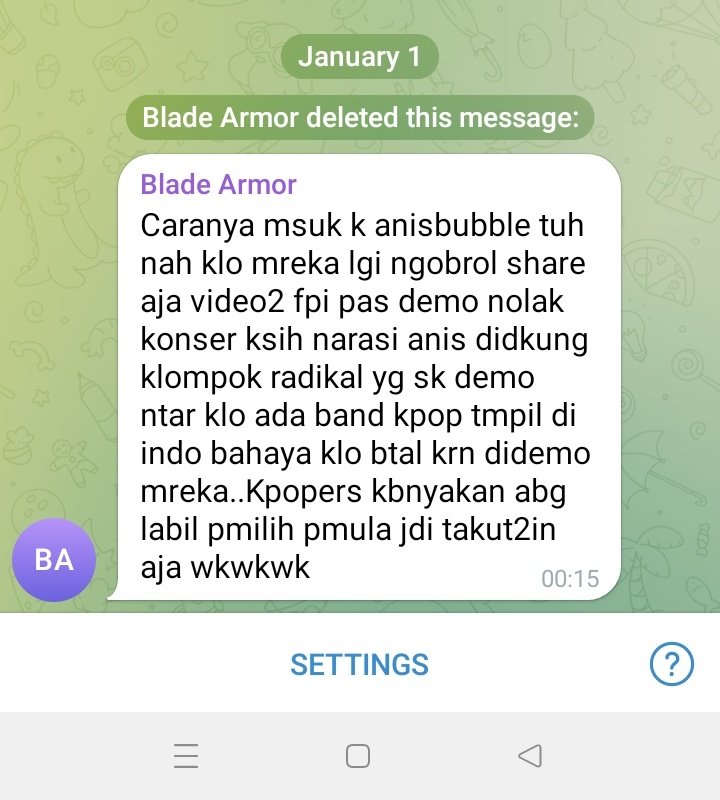 Oh jadi gini caranya? Masuk ke group terbuka - tulis narasi sendiri, difoto - lalu dihapus sendiri - lalu disebarkan dgn tuduhan keji.
Kurang jahat gimana lagi gerombolan Wan Angin ini? 😱