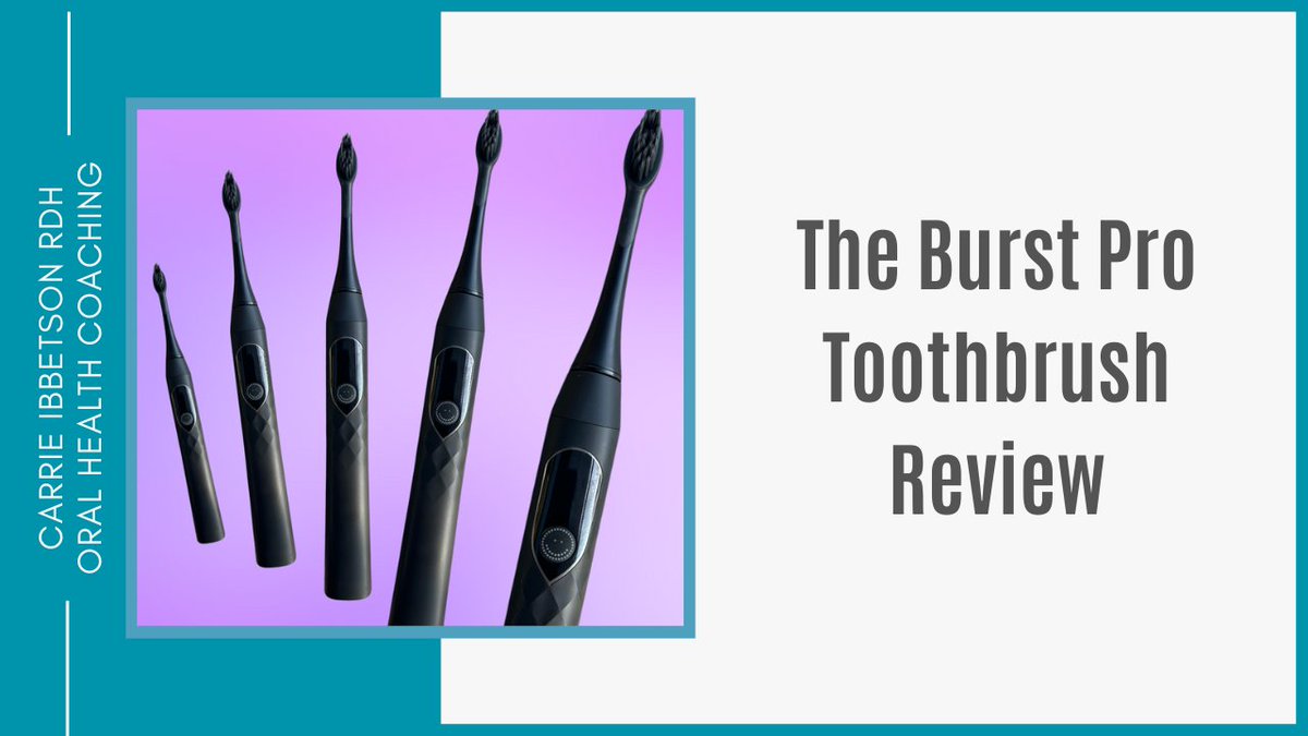 Just dropped a new blog post on the Burst Pro Toothbrush! 🦷 Uncover the secrets behind its advanced technology and how it revolutionizes oral hygiene. #BURSTambassador

carrieibbetson.com/blog/burst-pro…