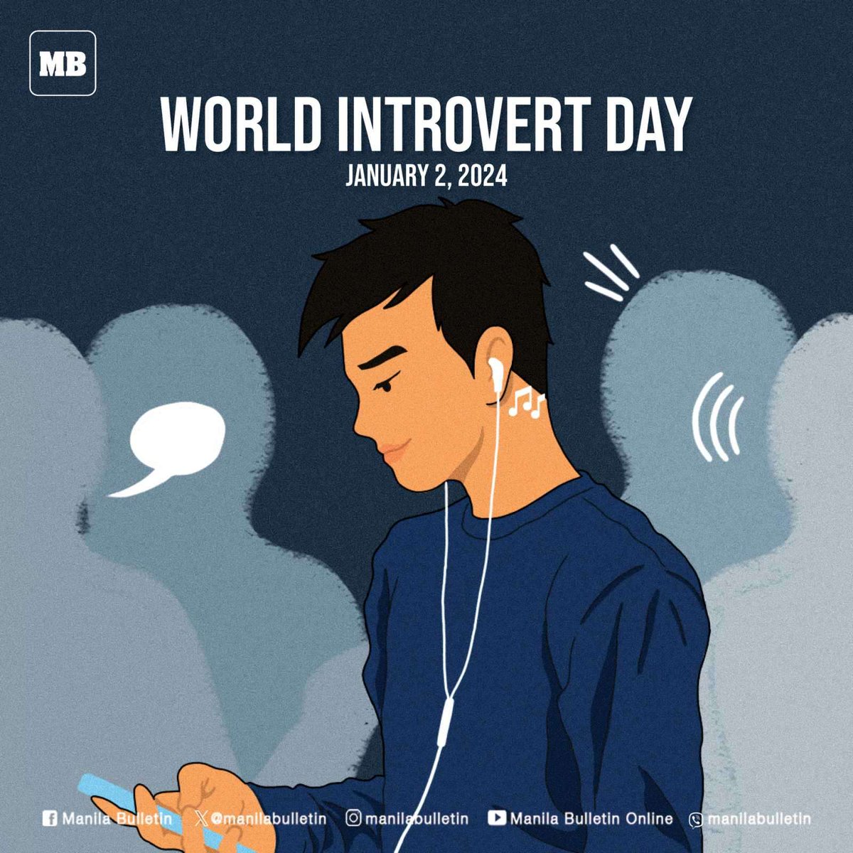 manilabulletin's tweet photo. On this #WorldIntrovertDay, let us toast the quiet strength of introverts! 

Your ability to choose solitude in a world that frequently speaks loudly is worthy of celebration. 

Tag your favorite introverted person. https://t.co/AP8A5meqM7