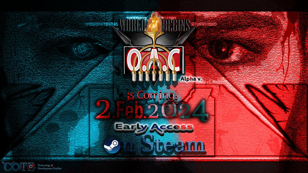 cotetechnology's tweet photo. Hello everyone! 👐

Our grand strategy game O.A.C World Begins will be with you on February 2⚔️

If it is still not on your wish list, you can visit our store: 
https://t.co/ogTbQ3qMu5

Thanks for your support!

#videogames #indiegames #grandstrategy #steamgames https://t.co/QJpE0EHaS3