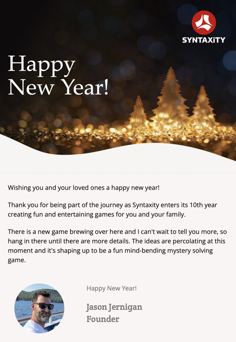 Syntaxity's tweet image. Happy New Year from SYNTAXiTY!