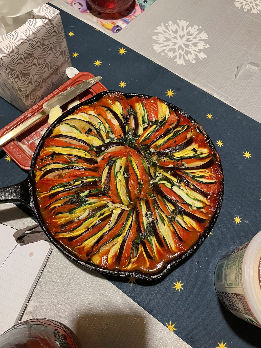 mayakern's tweet image. when the most accident prone person you know makes ratatouille